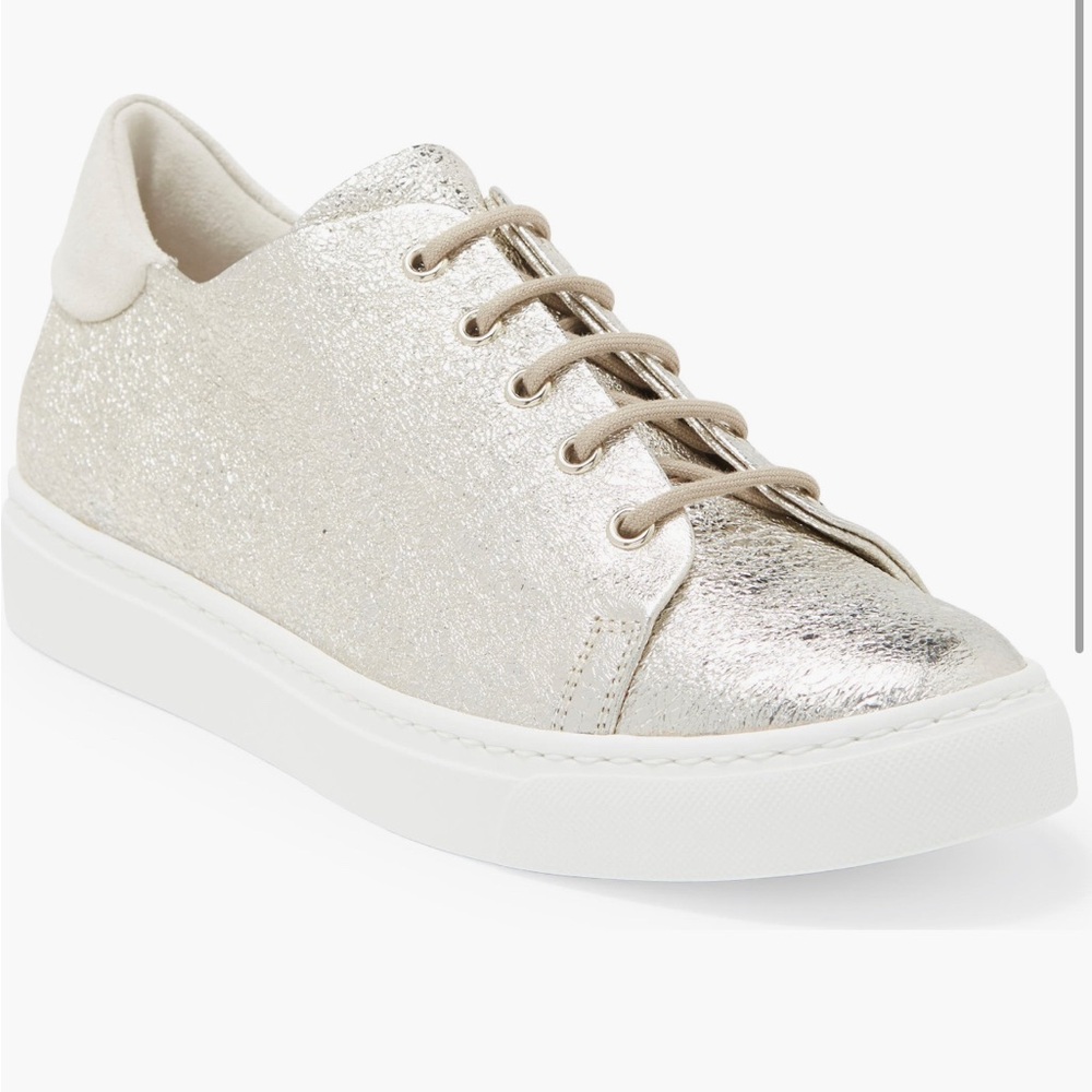 Pale gold textured Women's Sneakers